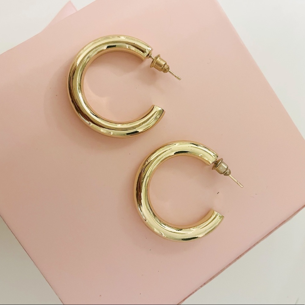 Gold Hoop Earrings